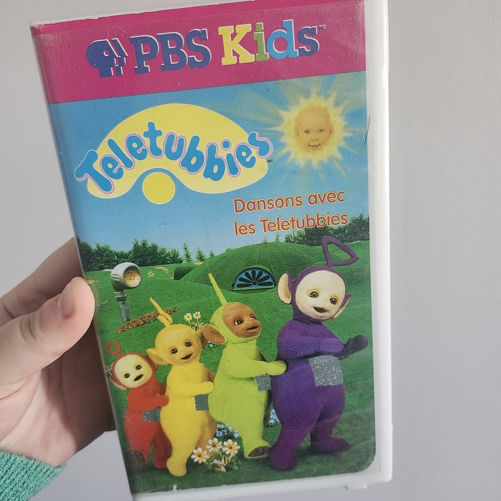 Teletubbies French VHS - Tested